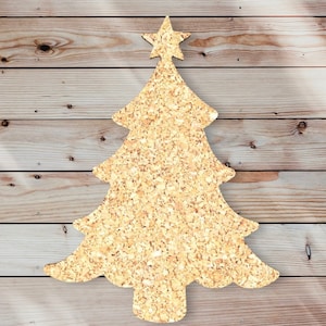 Christmas Tree Pin Board Corkboard
