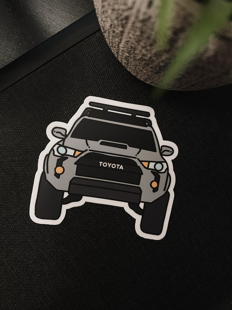 Silver - 4runner Sticker - Etsy
