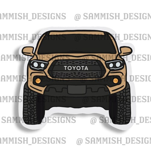 Toyota Sticker Etsy