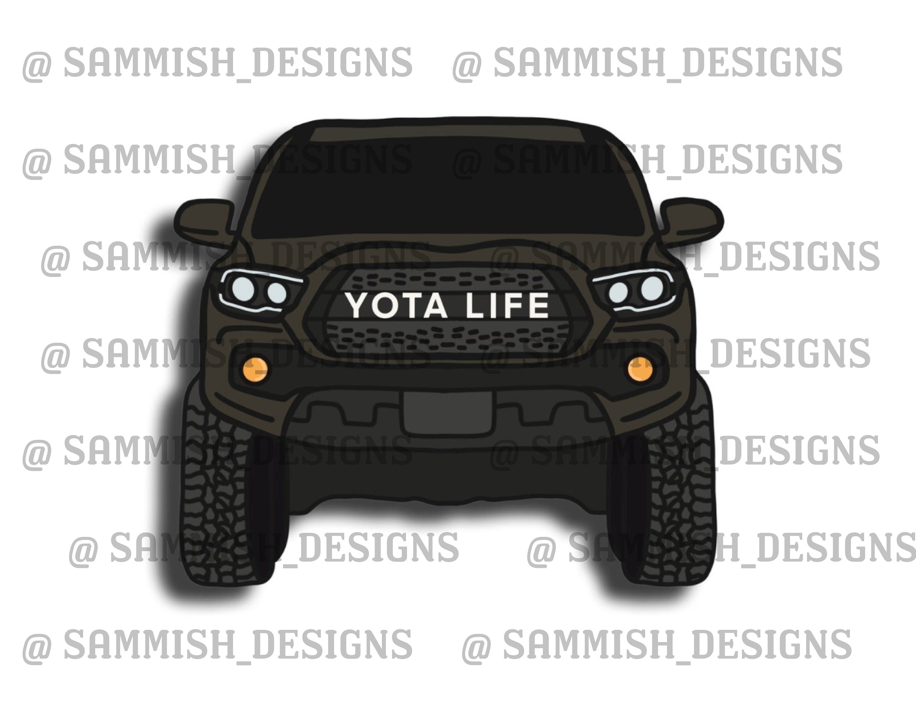 Toyota Sticker Etsy