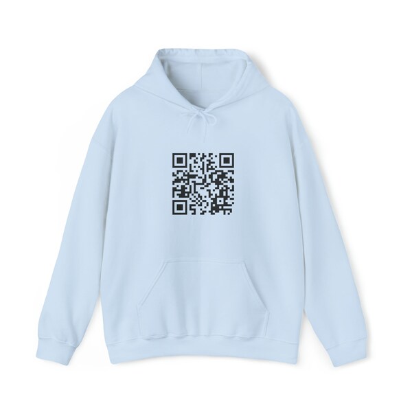 Qr Code Hoodie - Etsy