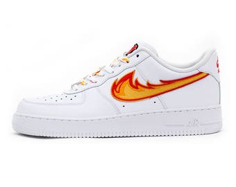 nike fire swoosh