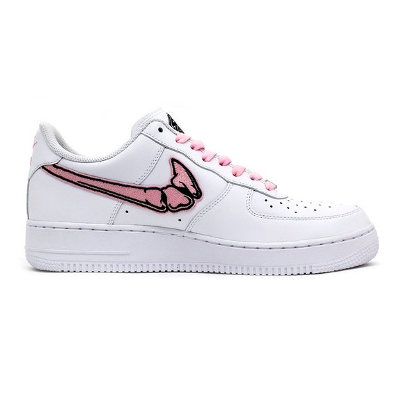 spain nike air force 1 pink white custom made fa634 da92c spain nike air force 1 pink white custom made fa634 da92c