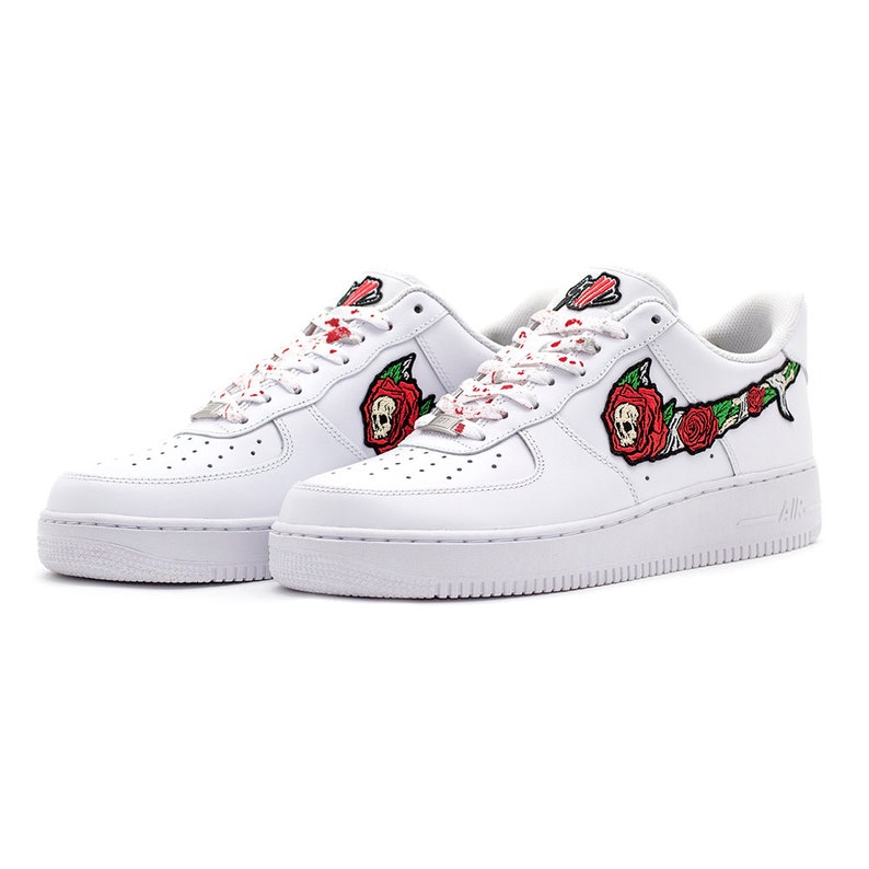 orange skull air force 1