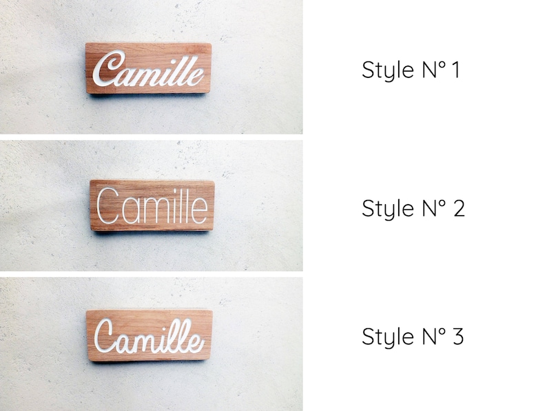 Wooden door sign with custom engraved name for kid's bedroom, Custom engraving, Custom wood sign, name signs engraving, make your own sign image 5