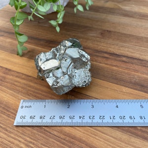 Super Sparkly, Extra Large Raw Pyrite Cluster, Bigger than Most, 382 Grams, All Natural, High Quality