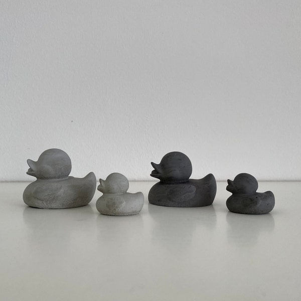 Beton Enten 2-er Set//Concrete Duck 2-set