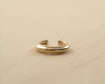 Gold plated fake piercing - Orion