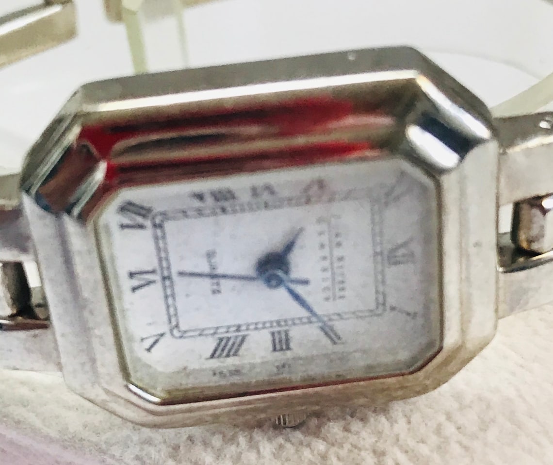 80s Joan Rivers Classics Silver linked Ladies Watch Quartz Etsy