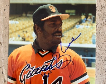 Vida Blue - Autographed 8x10 Photo - San Francisco Giants - 1990's