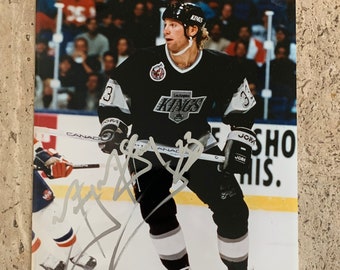 Marty McSorley - Autographed 8x10 Photo - Los Angeles Kings - 1990&#39;s