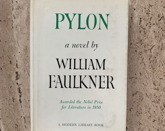 Pylon - William Faulkner - 1967 - Vintage Hardcover Book
