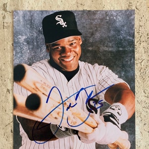 Frank Thomas - Autographed 8x10 Photo - Chicago White Sox - 1990&#39;s