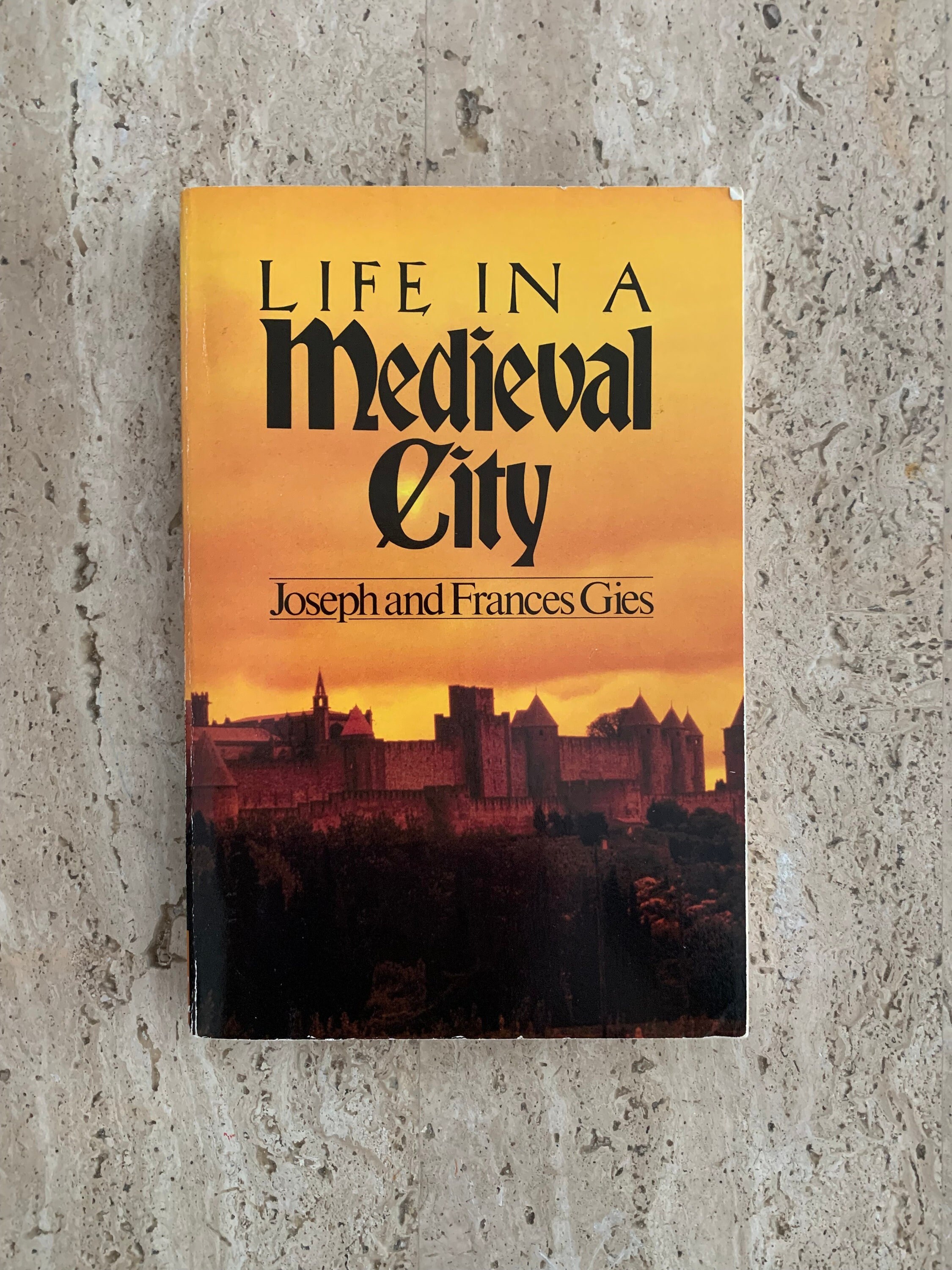 Life in a Medieval City - Joseph and Frances Gies - 1981 - Vintage Paperback Book
