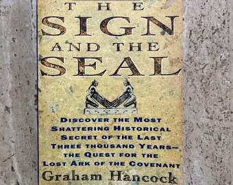 The Sign and the Seal - Graham Hancock - 1992 - First Edition Vintage Paperback Book