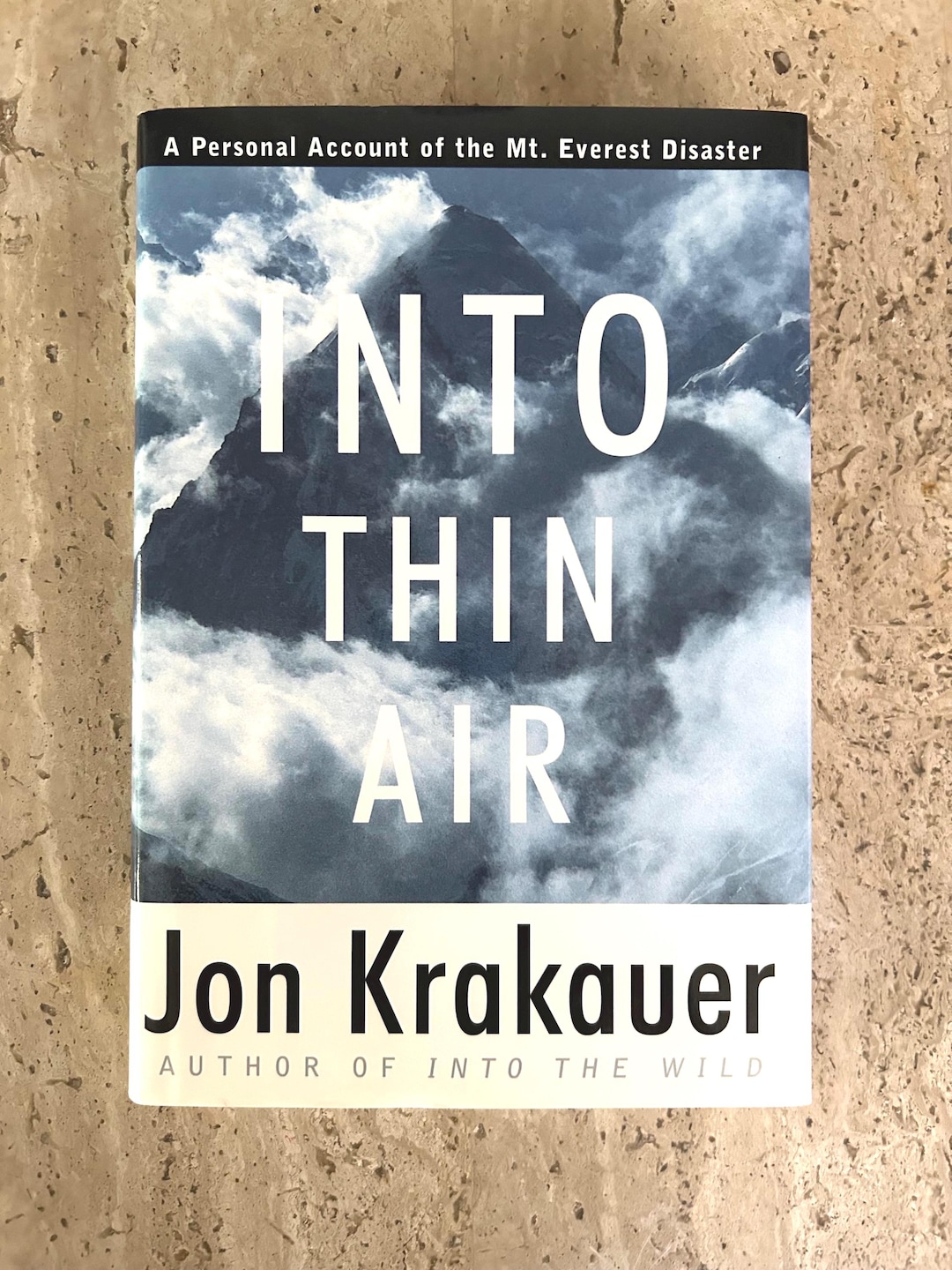Into Thin Air Jon Krakauer 1997 SIGNED First Edition, Third