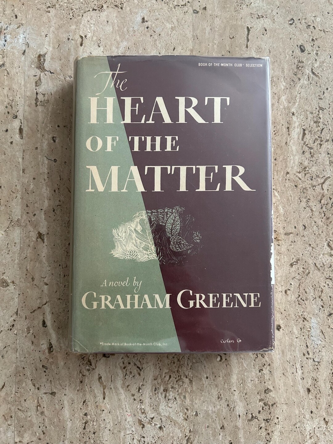 The Heart of the Matter - Graham Greene - 1948 - First Book Club ...