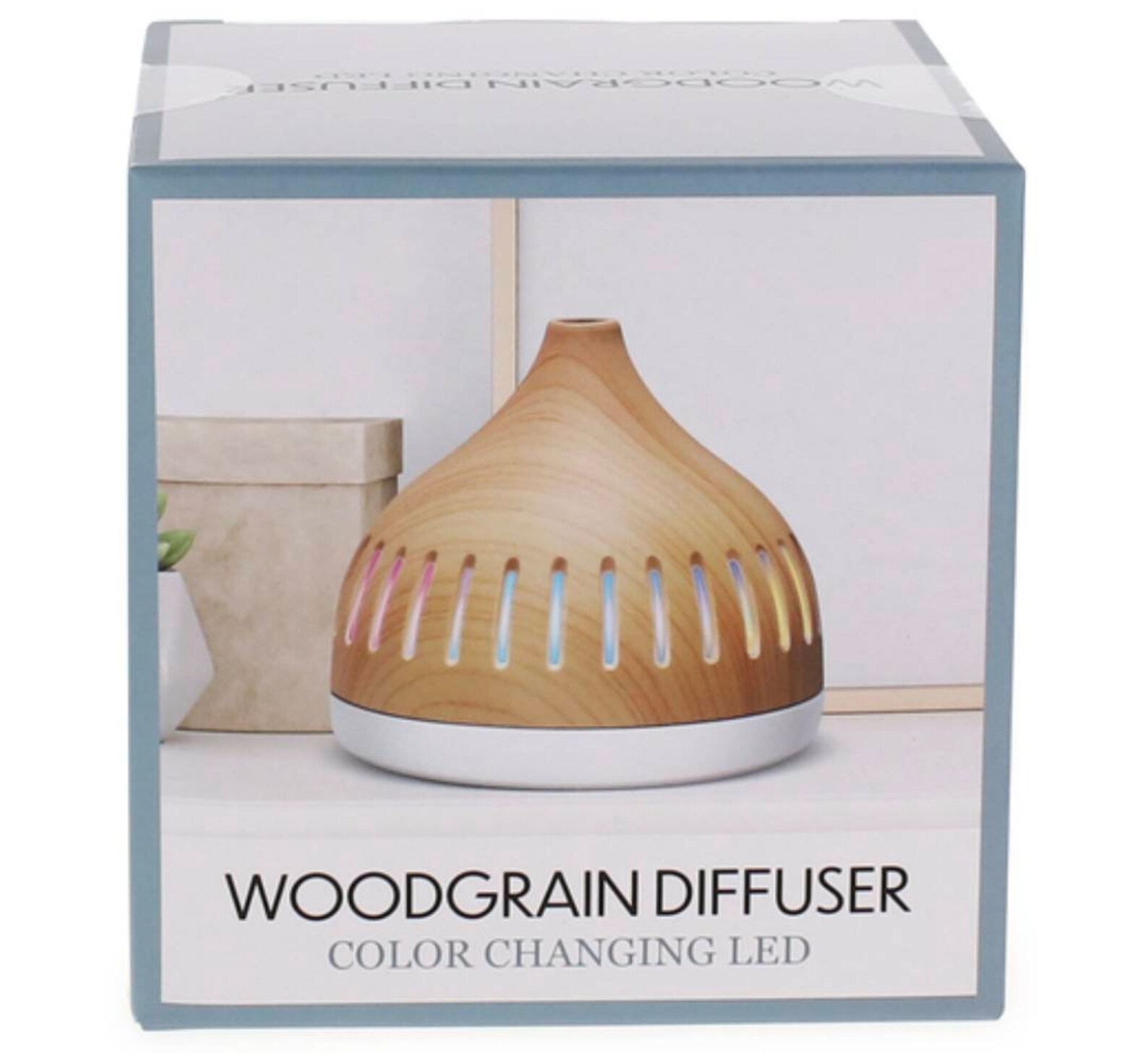 Woodgrain Aroma Diffuser w/LED 4.5 inch Etsy