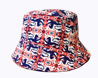 union jack bucket hat