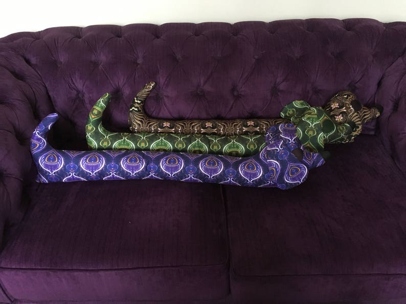 Door Draft Excluder Sausage Dog draught stopper. Etsy