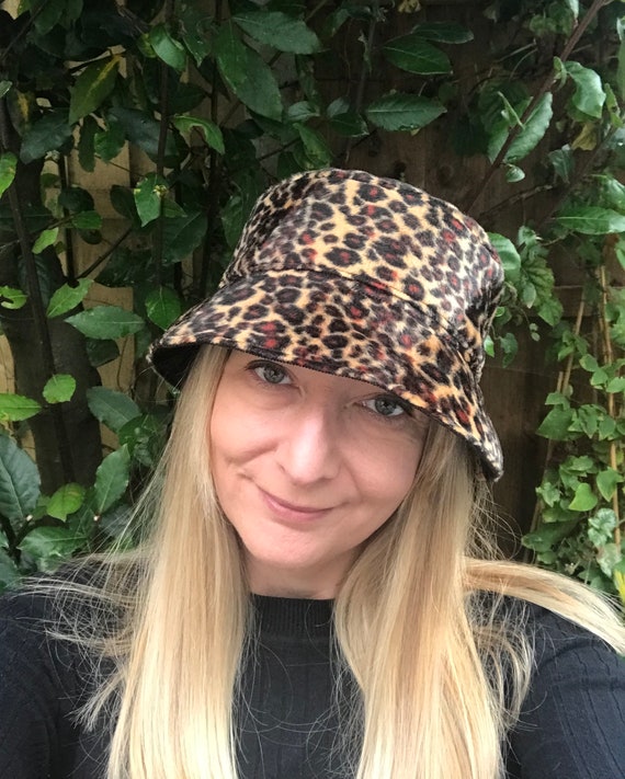 COOTIE / Corduroy Leopard Bucket Hat