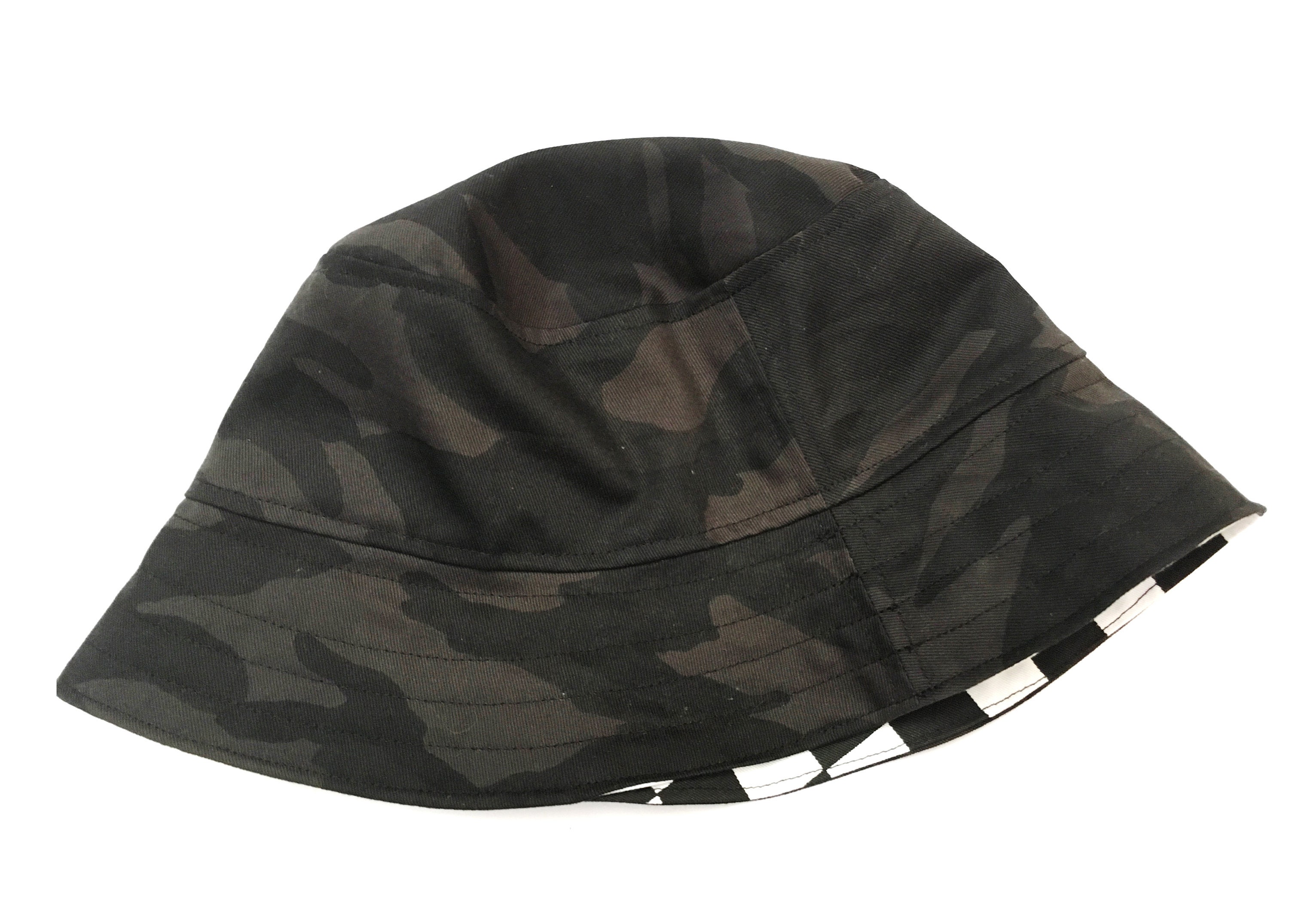 Camouflage Bucket Hat Camo Hat Black 