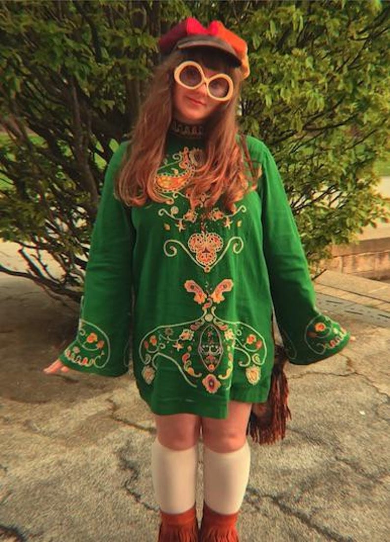 Multicolour Velvet Baker Boy Cap - 1970s Style, Vintage Vibes image 15