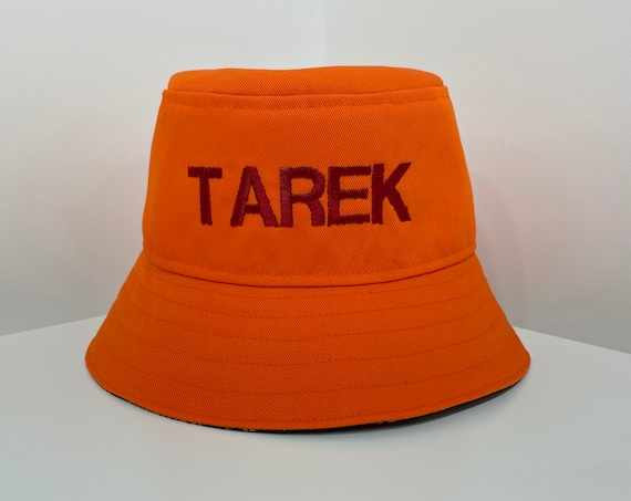 Tiger Bucket Hat Name Embroidery Hat 