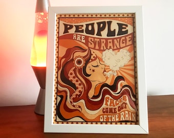 Playing Funky Music - Retro 60's & 70's Art Prints - 8