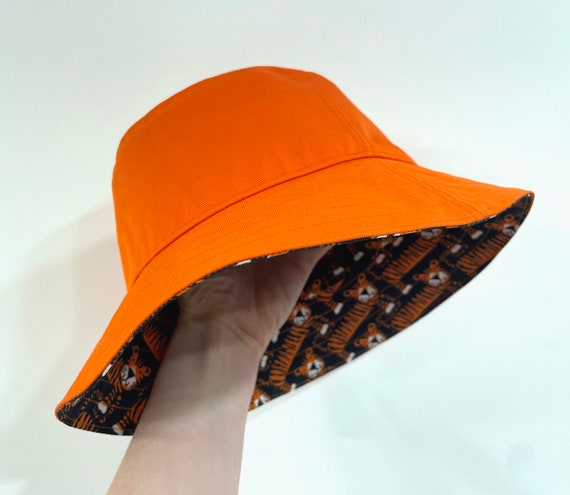 Tiger Bucket Hat Name Embroidery Hat 