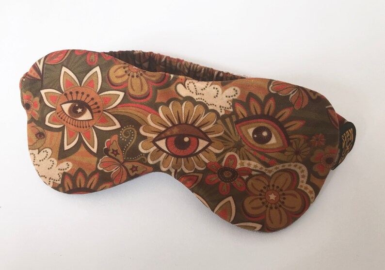 Luxury Sleep Mask Velvet Eye Mask Silk backed sleepmask. Etsy