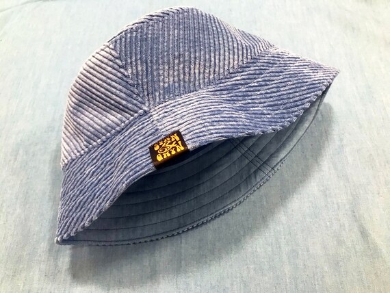 REVERSIBLE Bucket Hat Denim Bucket Hat 