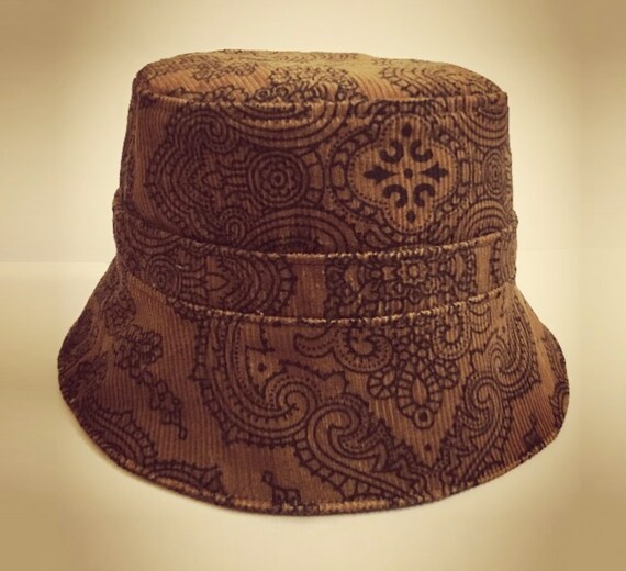 corduroy fisherman hat