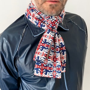 England Scarf, English Man Gift, Lionesses, Football Fan Gift, St. Georges Flag, Union Jack, Scarf for Men.