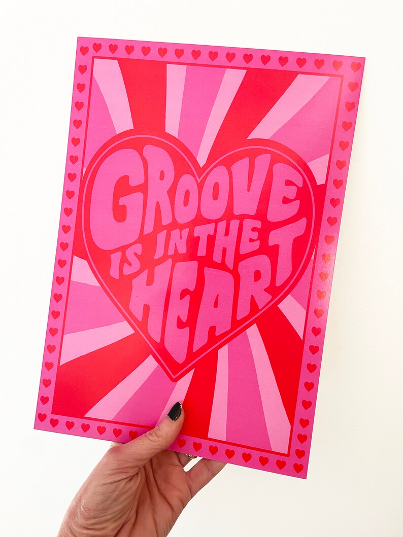 Retro Wall Art Set of 3 Music Posters Trippy Art A4 Etsy