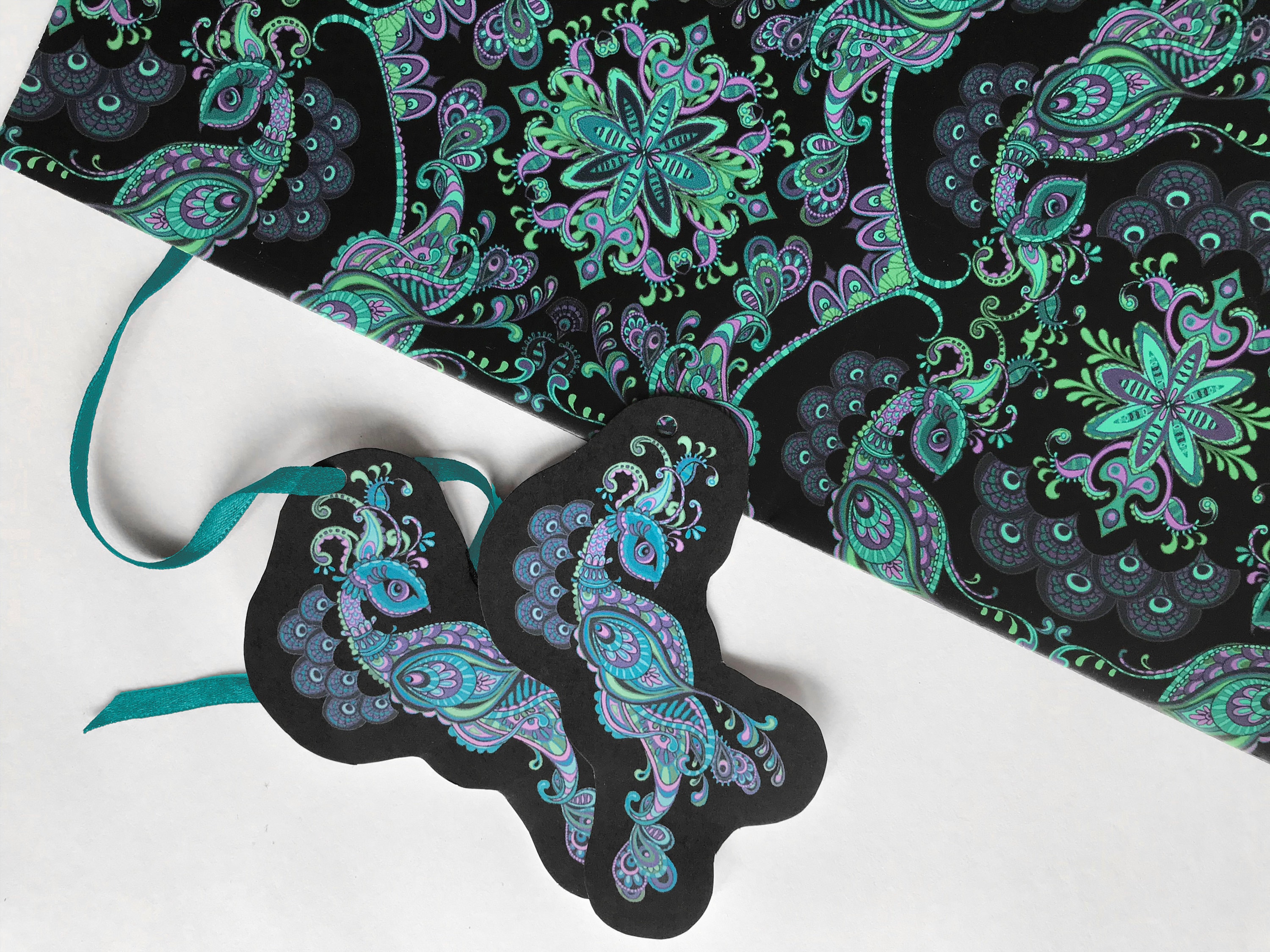 Peacock Gift Wrap Art Nouveau Wrapping Paper Matching Gift Etsy UK