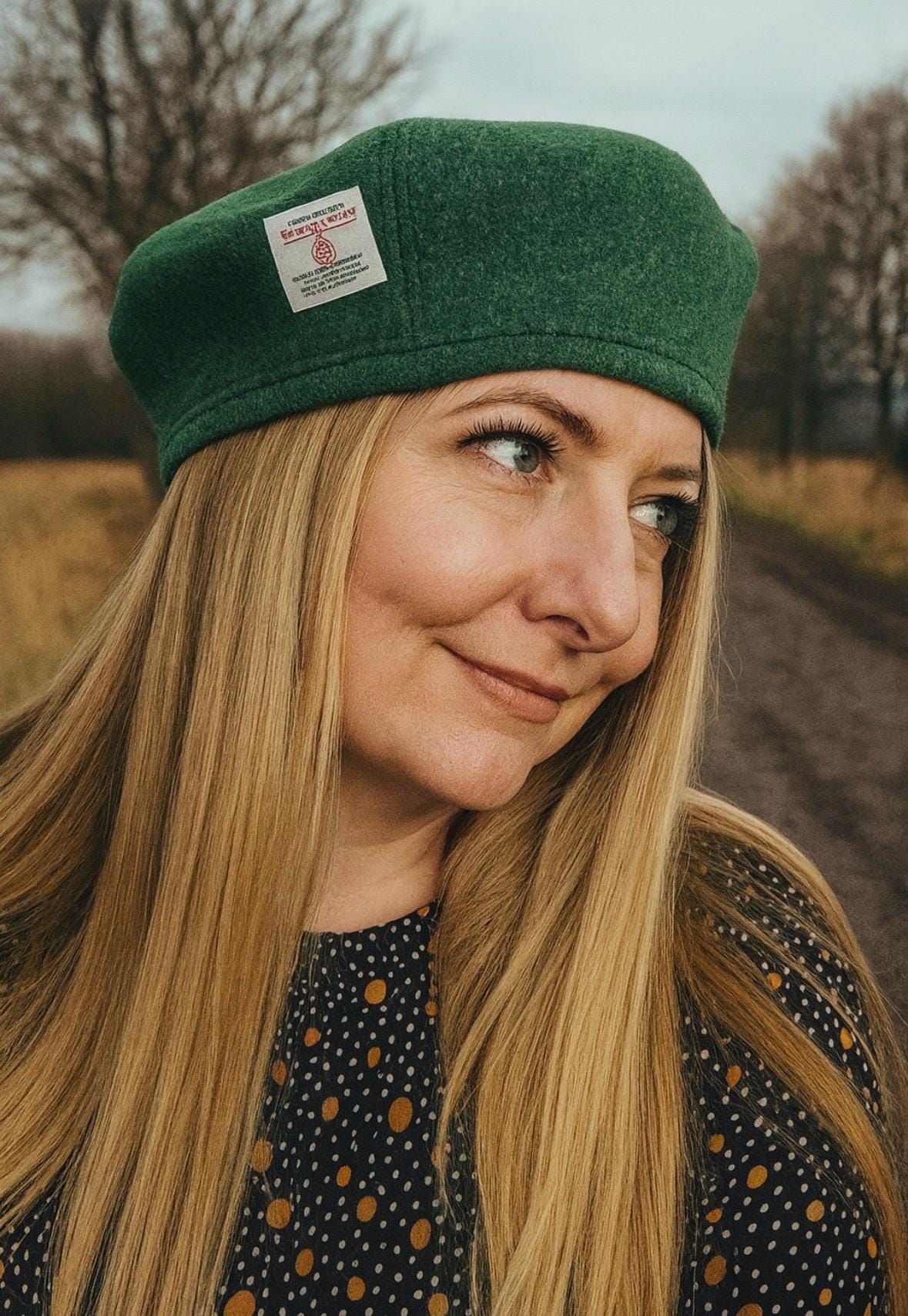 Harris Tweed Beret, Wool Tam Hat, Handmade Hats - Etsy