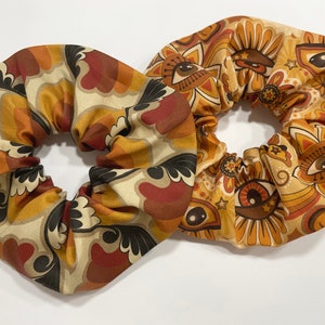 Retro Scrunchies, Scrunchie Set, Accessoires für Frauen.