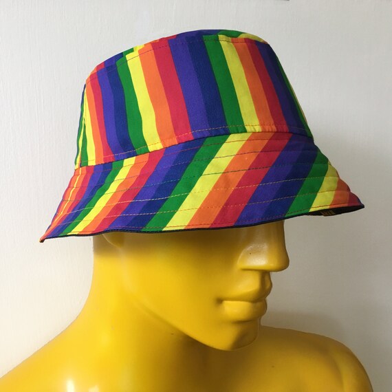bucket hat rainbow