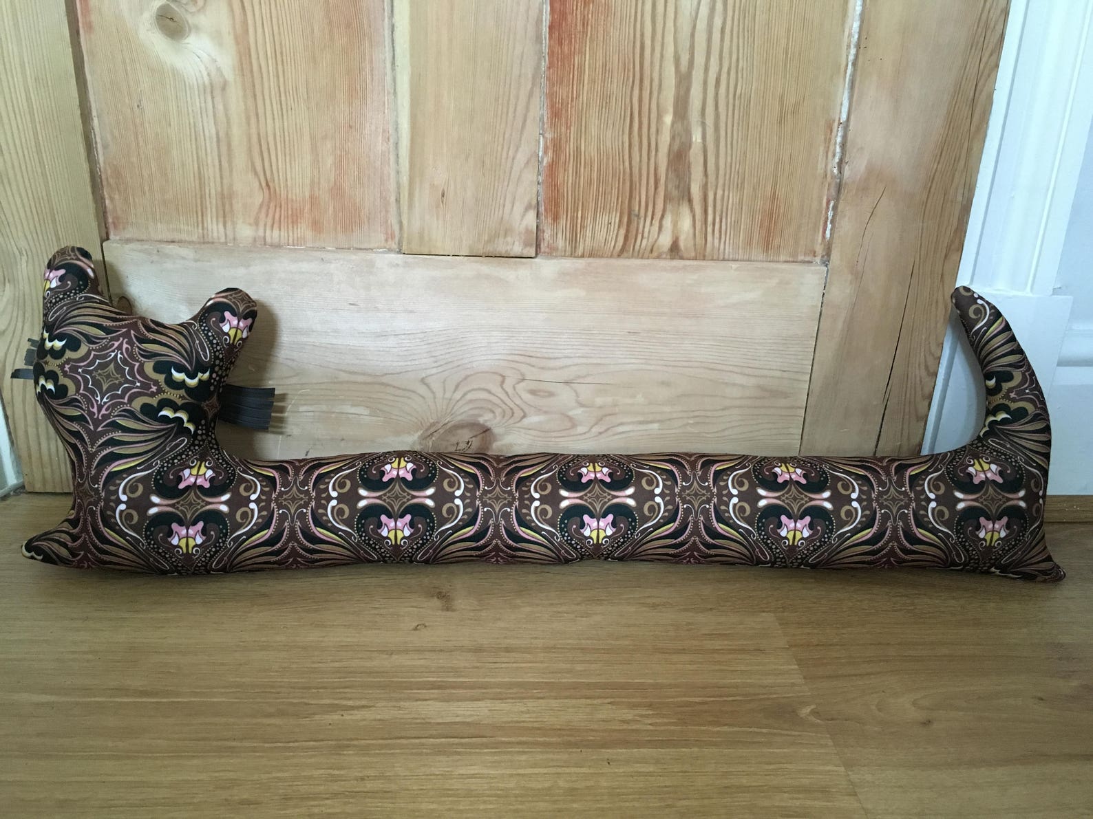 Long Draft Excluder Cat Draught Stop Vintage Home Gift Etsy UK