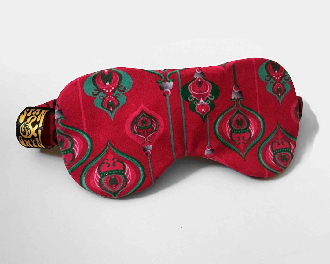 Christmas Sleep Mask, Christmas Eye Mask, Sleeping, Christmas Stocking