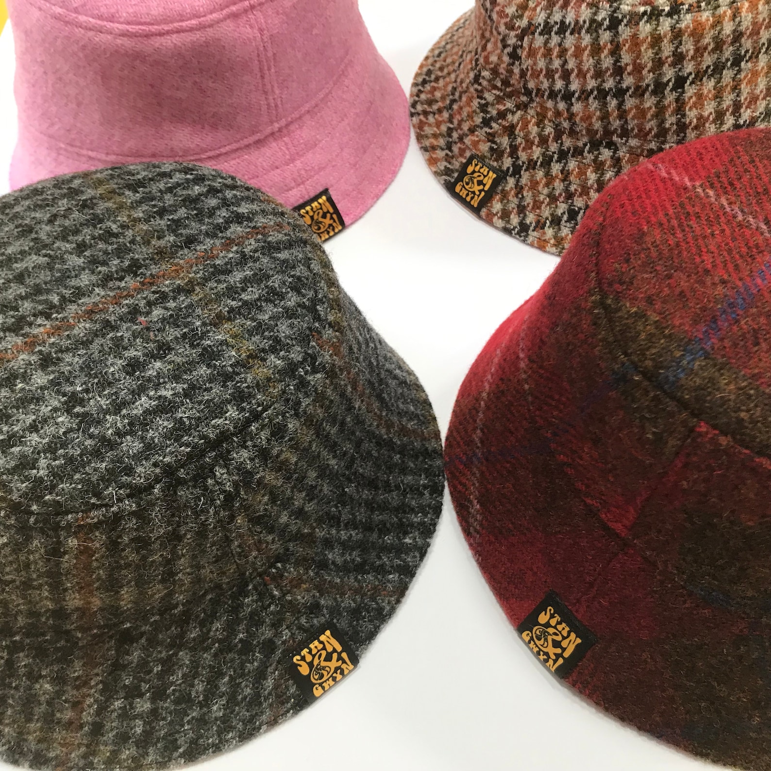 Harris Tweed Hat Bucket Hat for Men Winter Hat Wool Hat Etsy