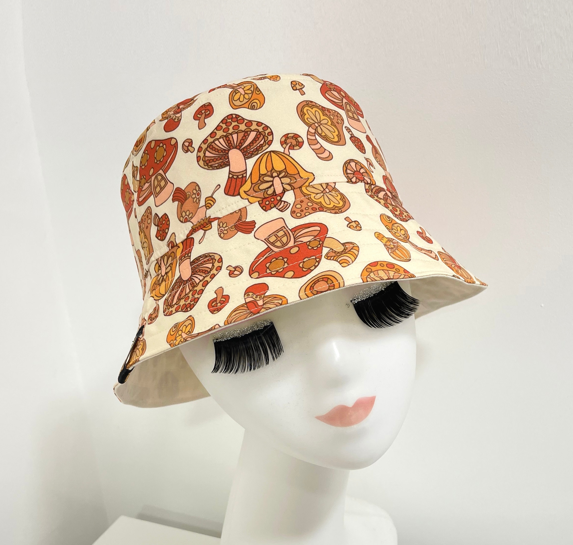 Mushroom Hat Reversible Fisherman Hat 