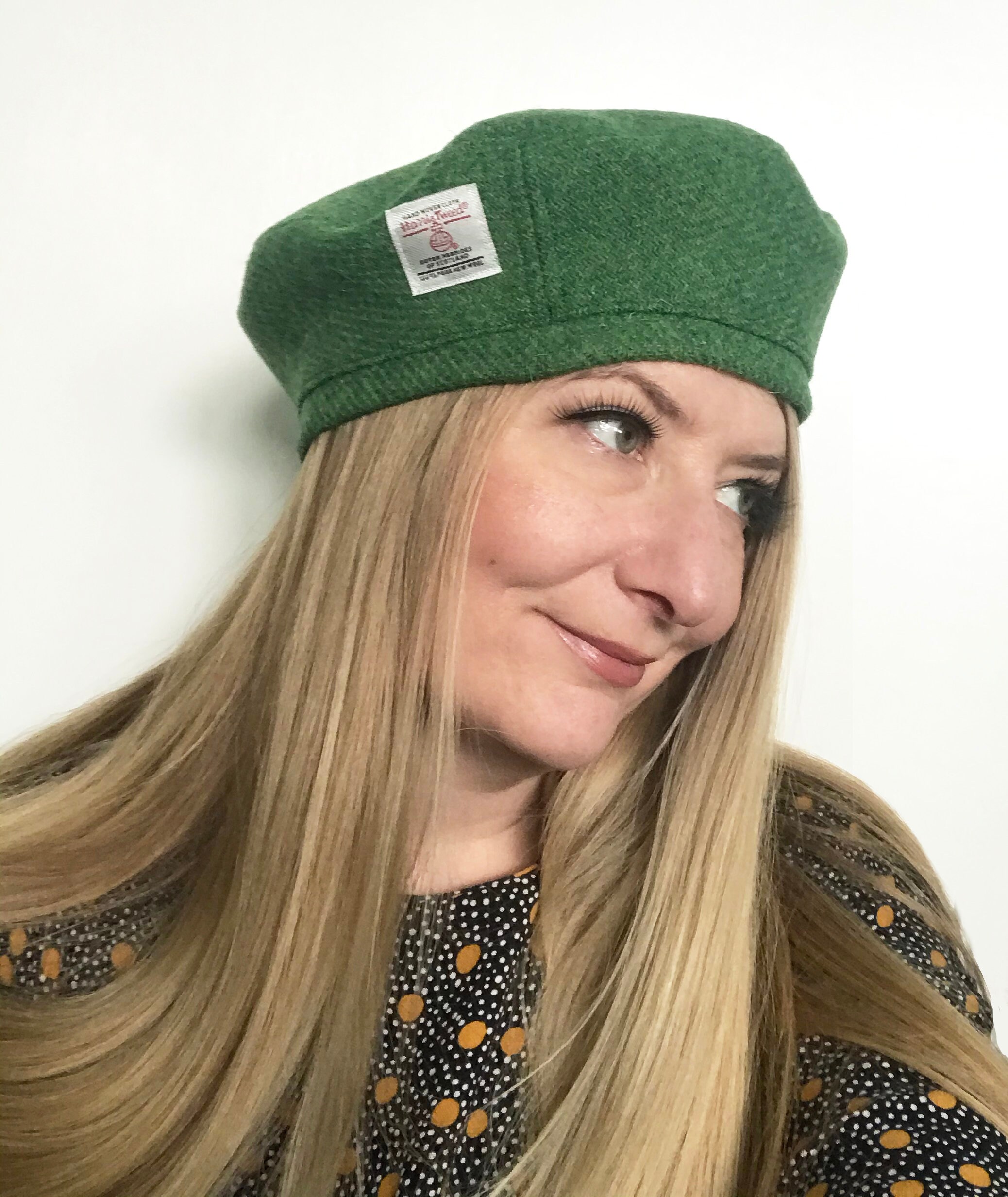 Wool Tweed Beret Women's Tam Hat Choice of Harris Tweeds Etsy UK