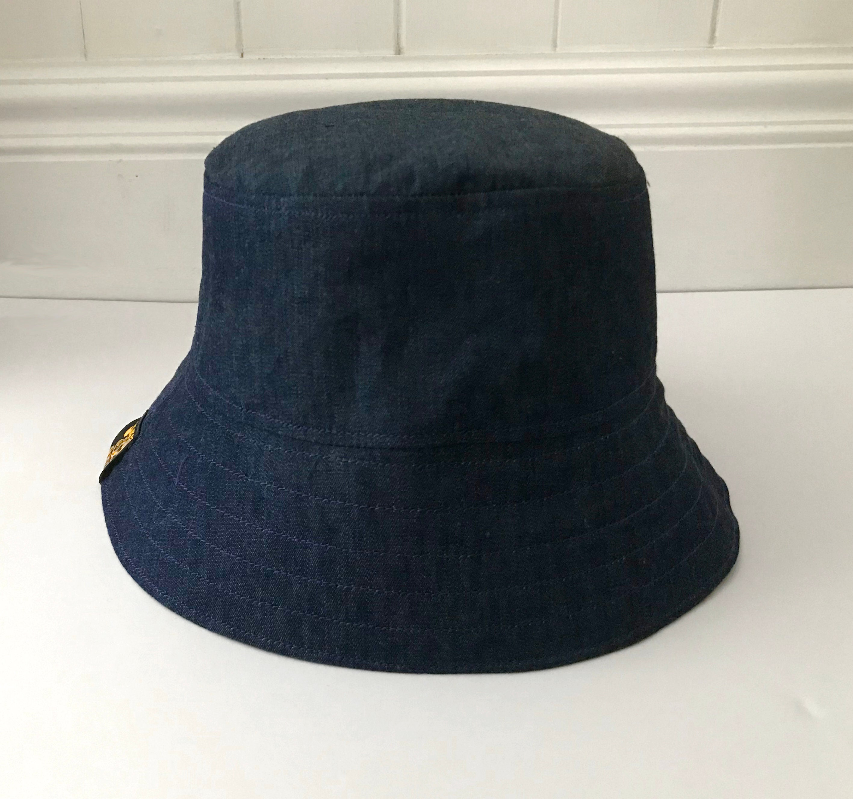 Purple Bucket Hat Paisley Fabric Hat Retro Sun hat. | Etsy