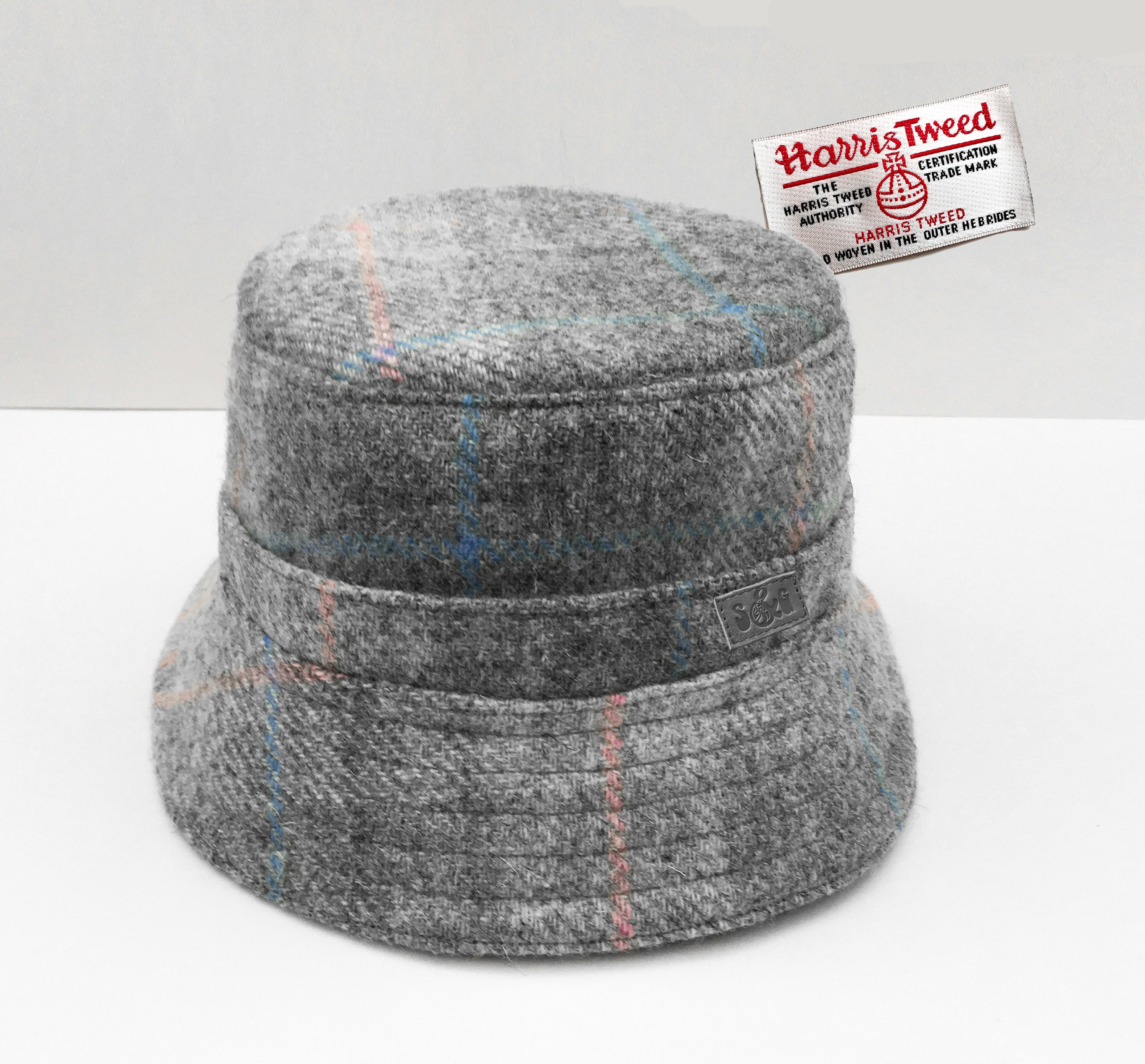 harris tweed bucket hat