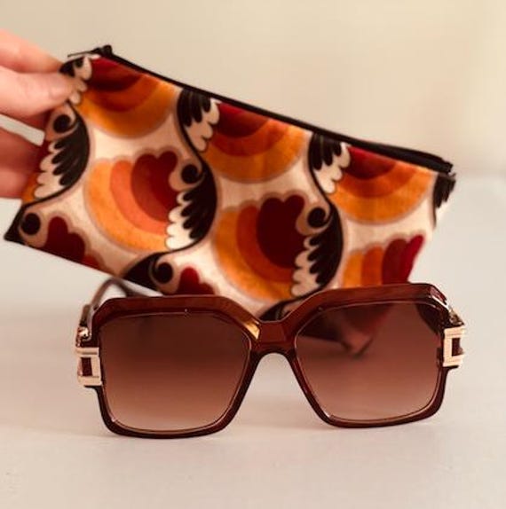 Retro Sunglasses, Oversized Sunglasses, Vintage Style, 70 display picture 2