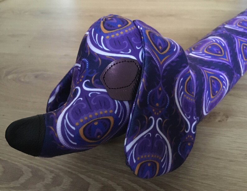 Door Draft Excluder Sausage Dog draught stopper. Etsy