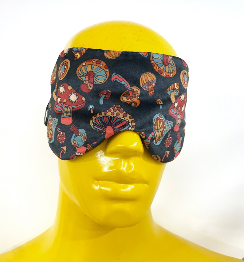 Mushroom Sleep Mask Toadstool Eye Mask Sleepingmask. Etsy UK