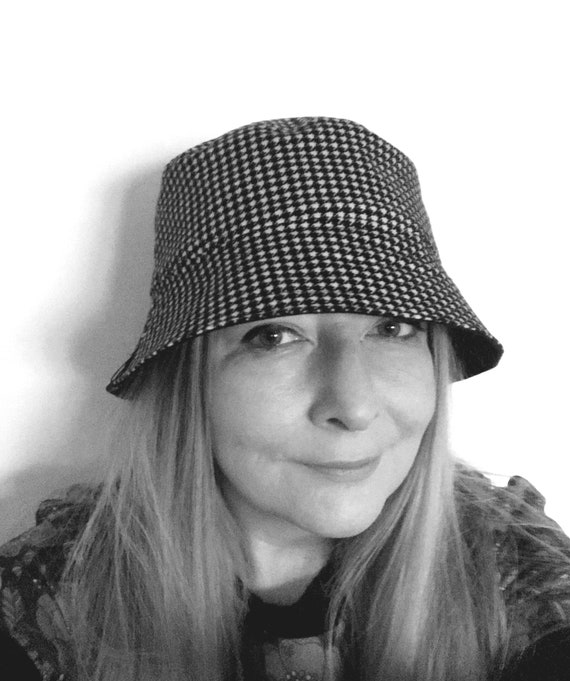 Dogtooth Bucket Hat Houndstooth Hat 